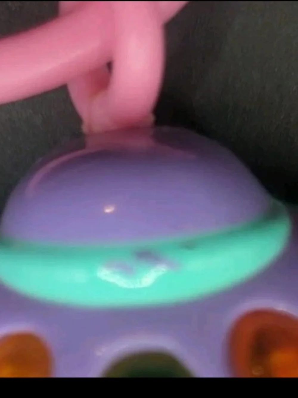 Care Bears Love A Lot Bear Musical Carousel Crib Light Sounds Vintage 2004